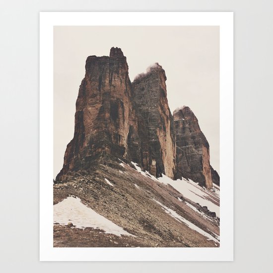 Three Rocks Art Print