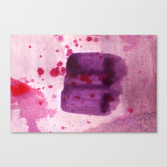 transparent Purple Canvas Print