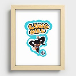 Lung Girl 2 Recessed Framed Print