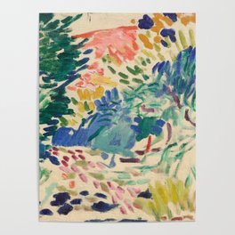 Henri Matisse Landscape at Collioure Poster