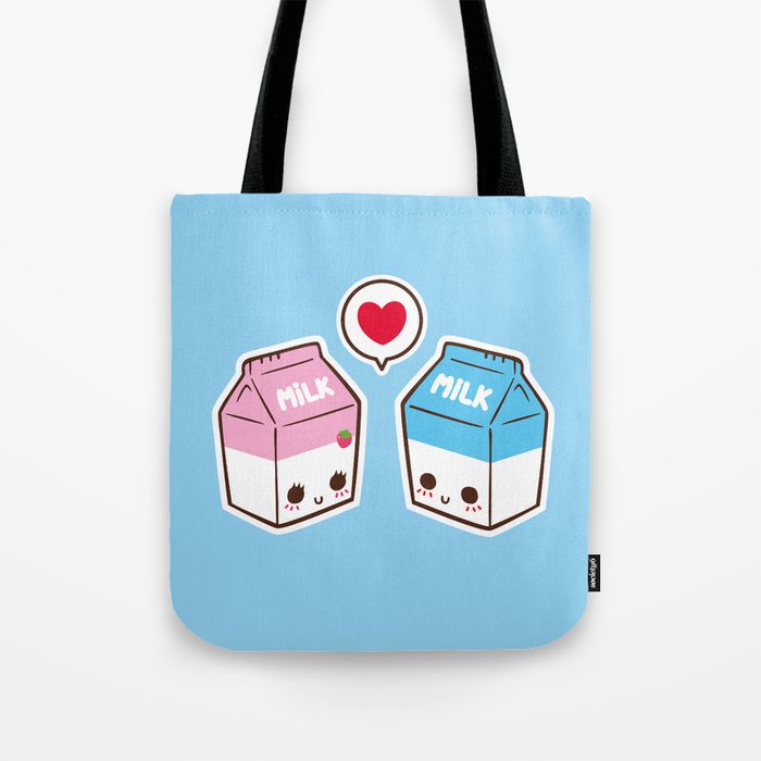 Milks in love Tote Bag