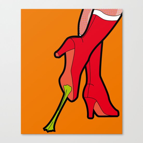 The secret life of heroes - WonderBrake Canvas Print