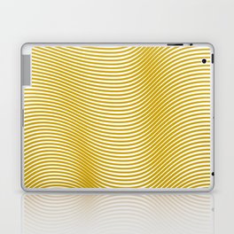 Golden Waves Laptop & iPad Skin