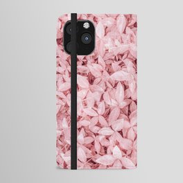 Pink Blushing Vine iPhone Wallet Case