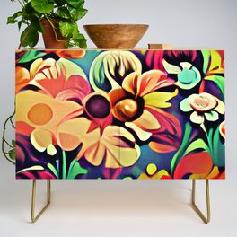 Blooming Credenza