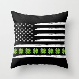 Happy St Patrick's Day Throw Pillow