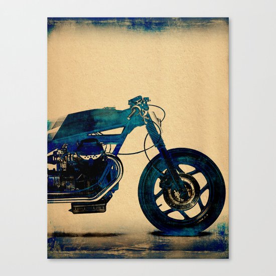 Metalic Blue Canvas Print