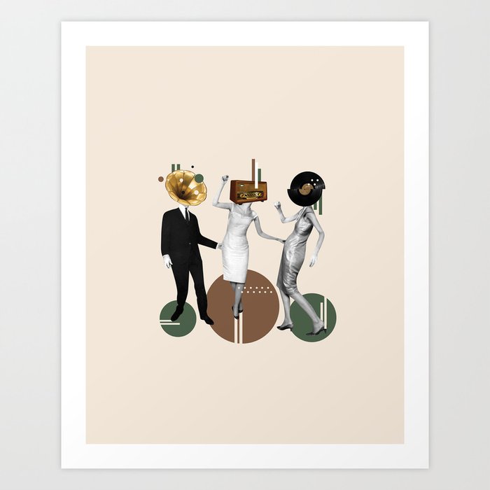 Let's dance! Art Print