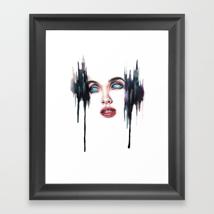 Demons Framed Art Print