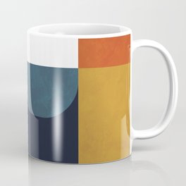 mid century abstract shapes fall winter 4 Mug