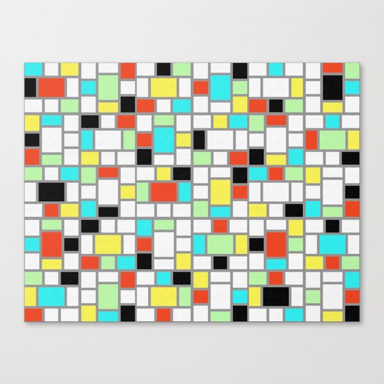 Geosquare Canvas Print