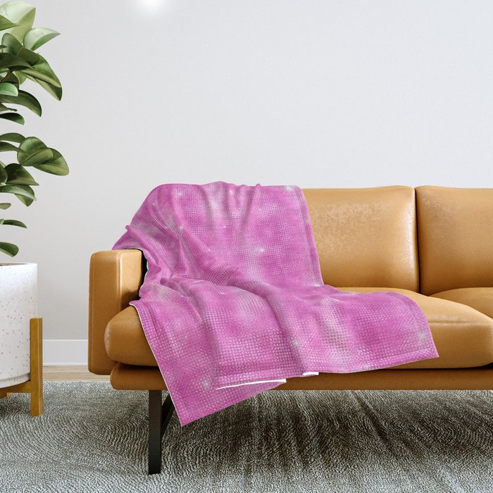 Pink sequin throw clearance