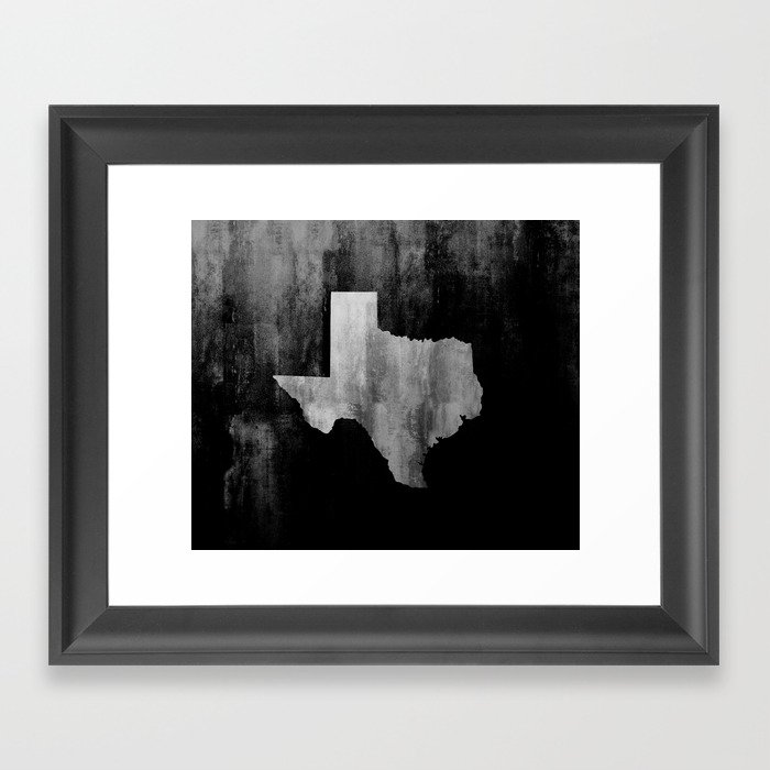 Rustic Texas Framed Art Print