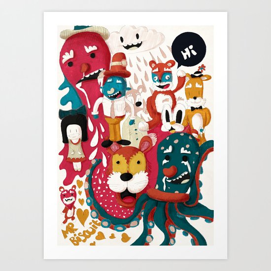 Doodle No. 1 Art Print