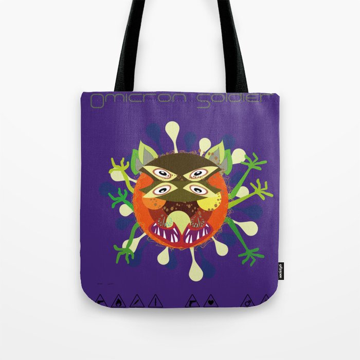 Omicron Soldier 200 - by ANAOBEEX.com  Tote Bag