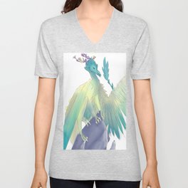 Dragon of Paradise V Neck T Shirt