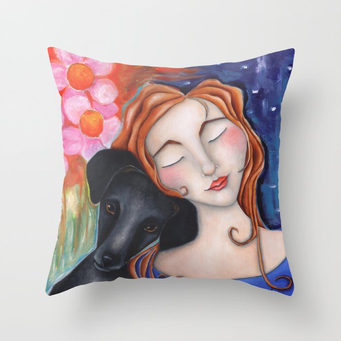 Tranquility Throw Pillow