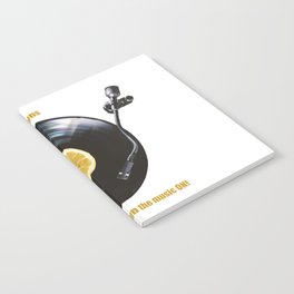 Have a fresh lemonade of music! With your vinyl lemon record just turn the music on and you'll have the perfect mix Notebook