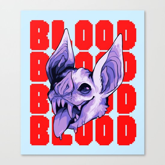 BLOODBLOODBLOOD Canvas Print