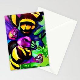 Abstract AI Generative art - Pollinate 2 Stationery Cards