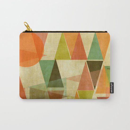 Abstract Landscape Carry-All Pouch