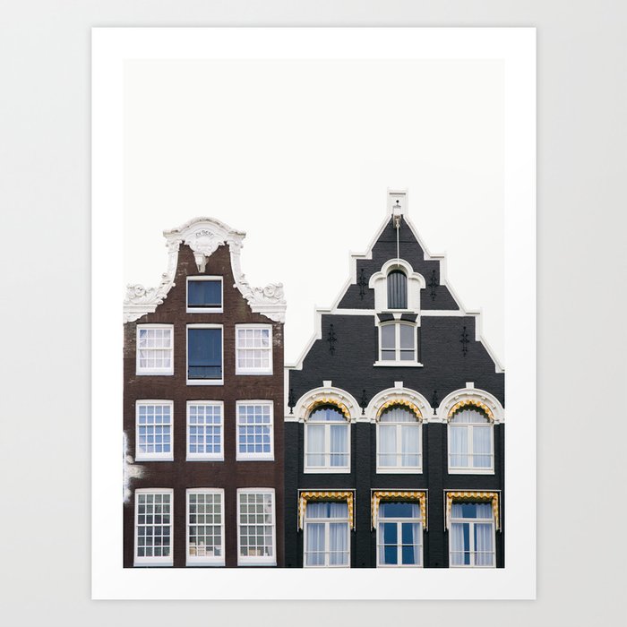 Double Dutch - Amsterdam Travel Photography Art Print