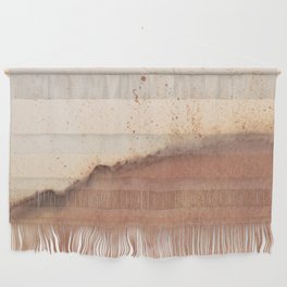 Earth tone abstract Wall Hanging