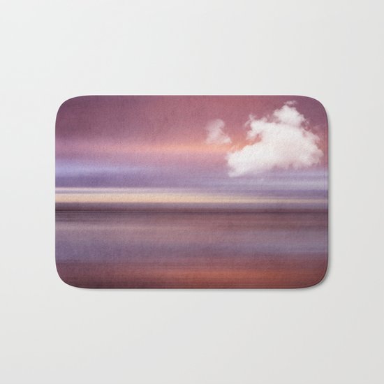 TIME AND SILENCE Bath Mat