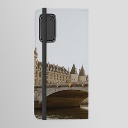 Pont au Change in Paris, France | Parisian French Bridge Sunset, Fine Art Photography Travel Print Android Wallet Case
