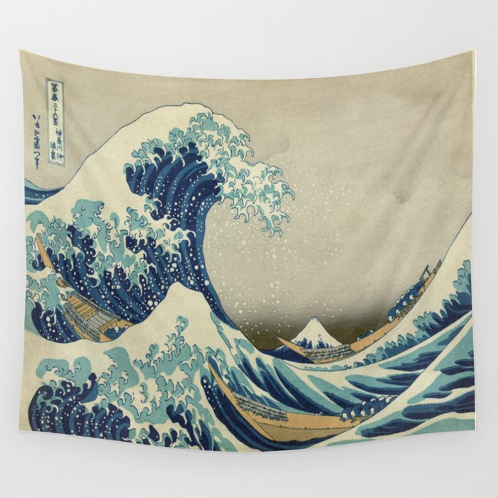 Great Wave of Kanagawa Wall Tapestry