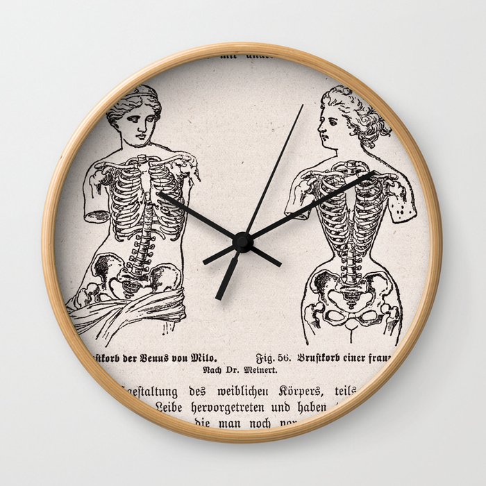 Effects of Corseting Wall Clock