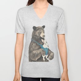the bear au pair V Neck T Shirt