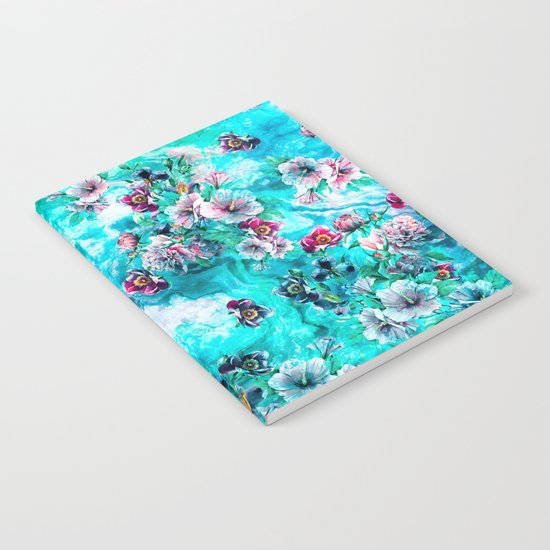 Floral Ocean II Notebook