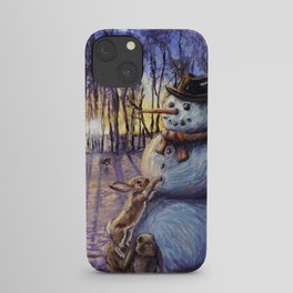 Rabbits Tale iPhone Case