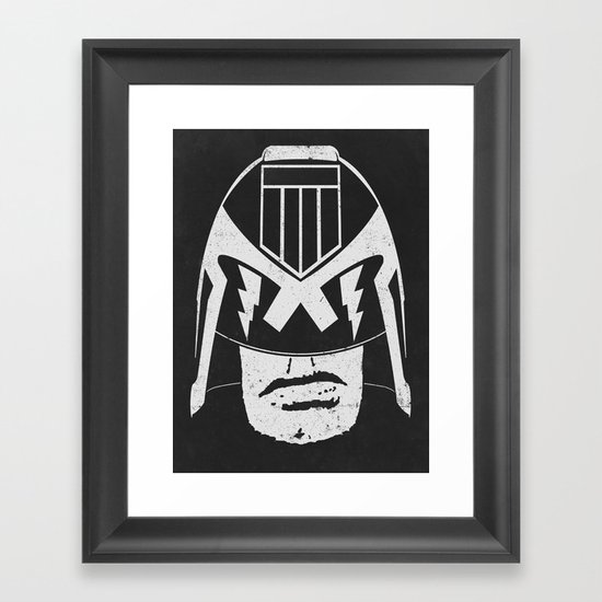 DREDD! Framed Art Print