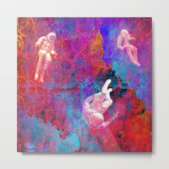 Lost in the Galaxy zx210 Metal Print