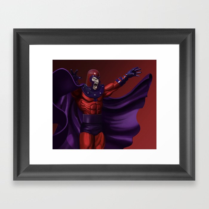 Magneto - Marvel Villain Series Framed Art Print