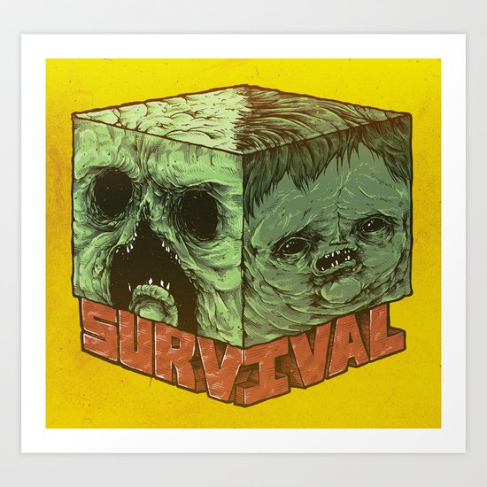 Survival Art Print