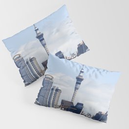 New Zealand Photography - Sky Tower In The Center Of Auckland Pillow Sham