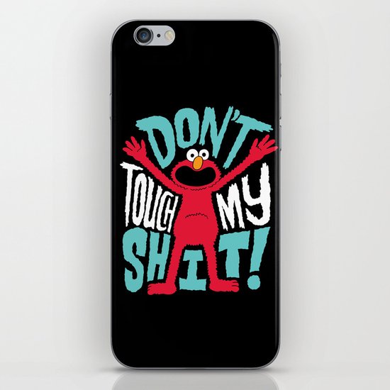 Crazy Elmo iPhone & iPod Skin