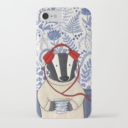 Noah Badger, the music lover iPhone Case