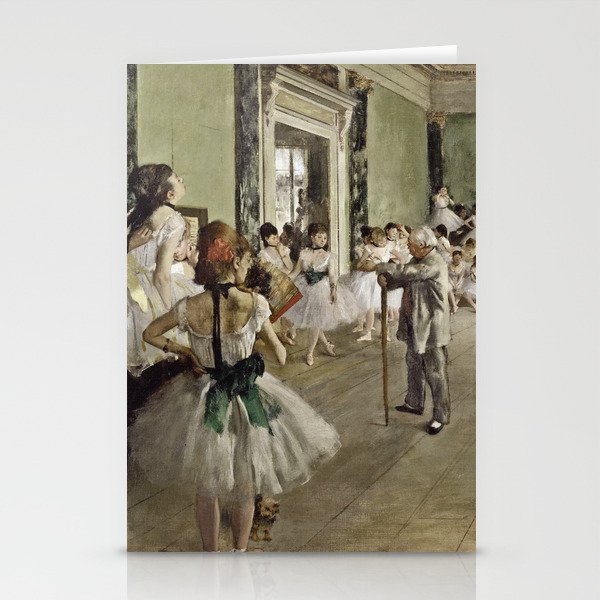 Edgar Degas - The Ballet Class Stationery Cards
