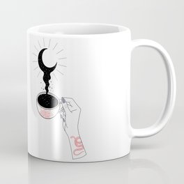 Moon and Coffee Coffee Mug