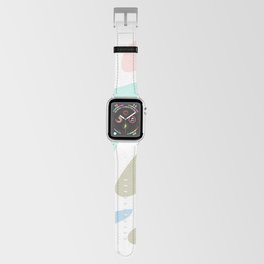 12  Abstract Shapes Pastel Background 220729 Valourine Design Apple Watch Band