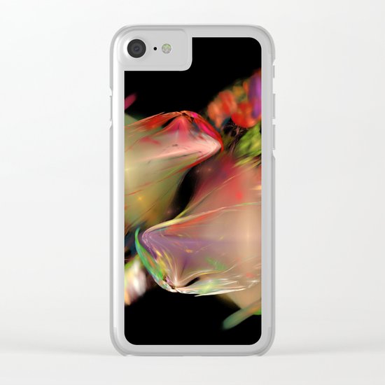 Flower Work (A7 B0236) Clear iPhone Case