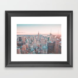 New York Framed Art Print