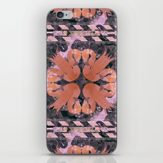 Flamingos iPhone & iPod Skin