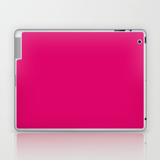 Hot Pink Rose Laptop & iPad Skin