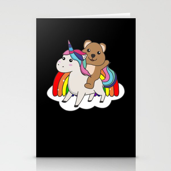 Quokka Unicorn Rainbow Animals Quokkas Unicorns Stationery Cards