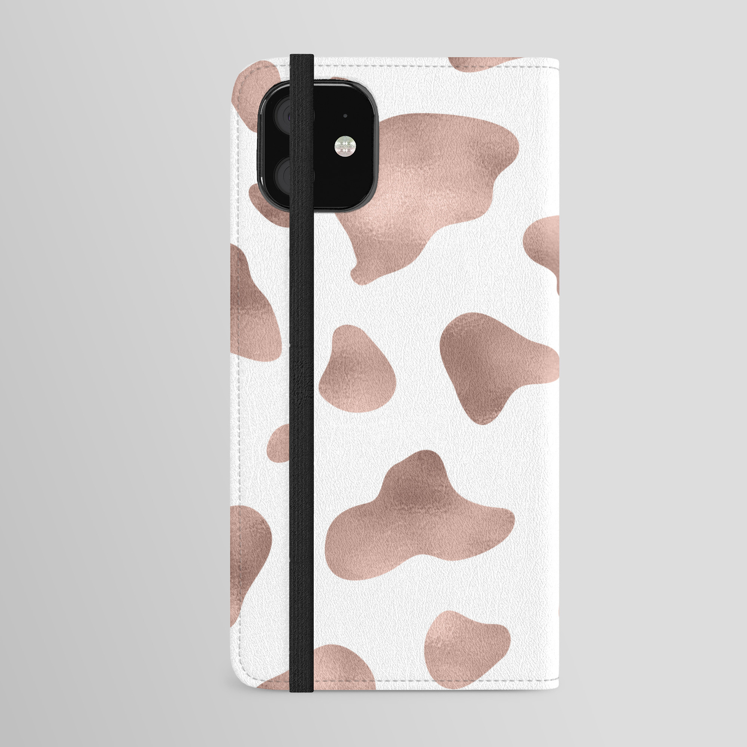 cow print wallet